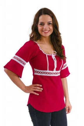 Bluza ie bordo cu dantela BL143 NatuRustiQ